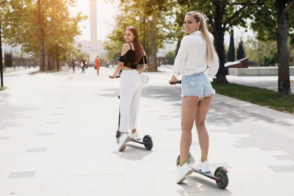 eco-friendly hack 3 - ride electric scooters