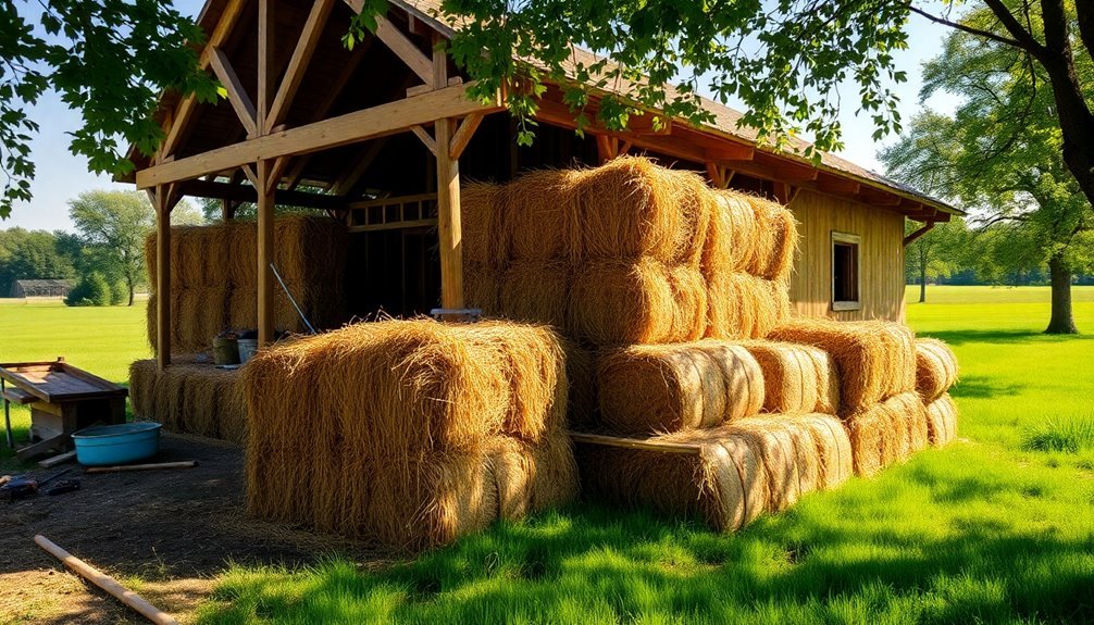 eco friendly straw bale insulation