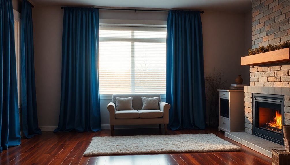 energy efficient winter window treatments