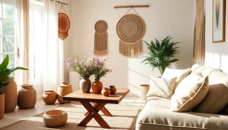 sustainable natural home decor